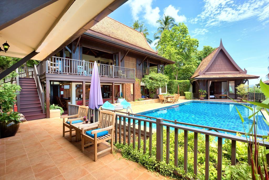 Villa Thai Teak - Panoramic Sea & Sunset Views Szamuj-sziget Szoba fotó
