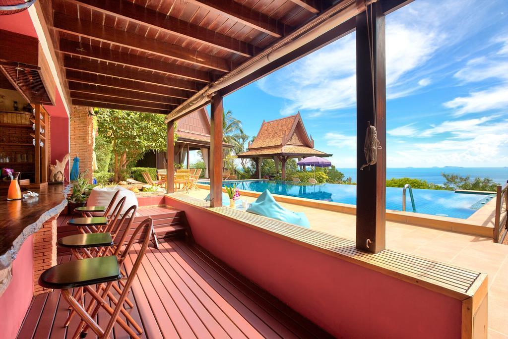Villa Thai Teak - Panoramic Sea & Sunset Views Szamuj-sziget Szoba fotó